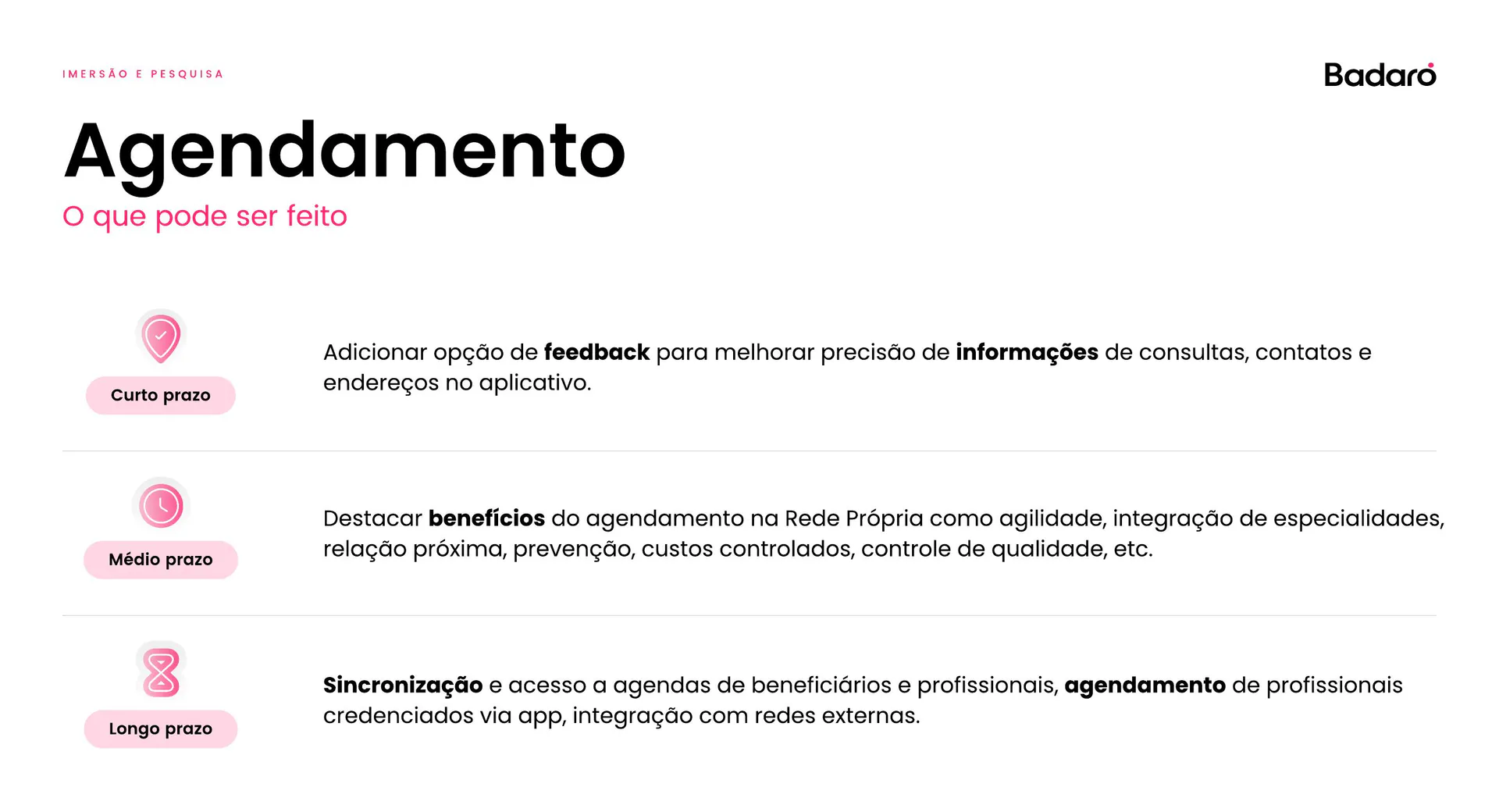 Área de oportunidade — Programação.
