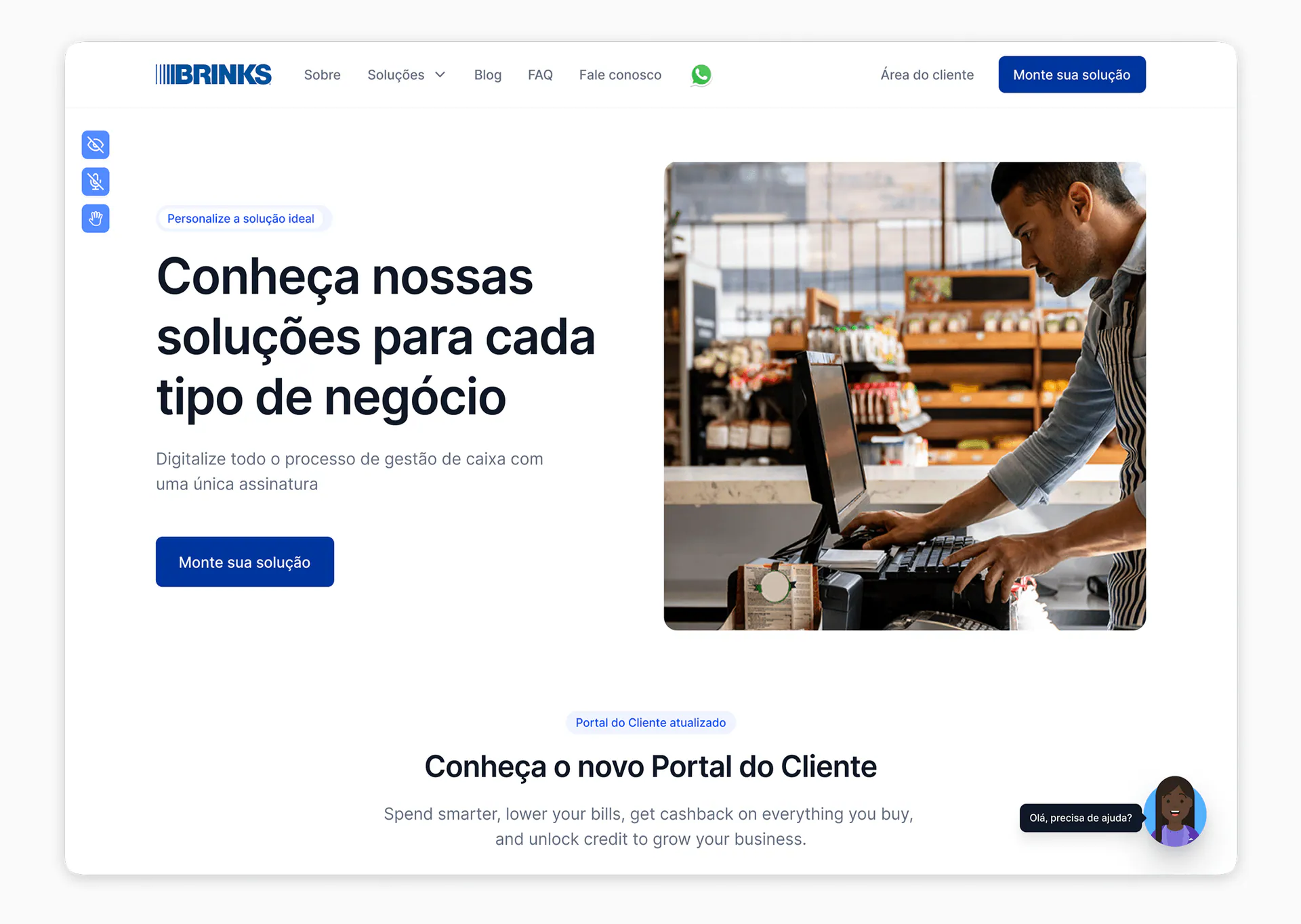 TriggoLabs cliente B2B a bordo protótipo.