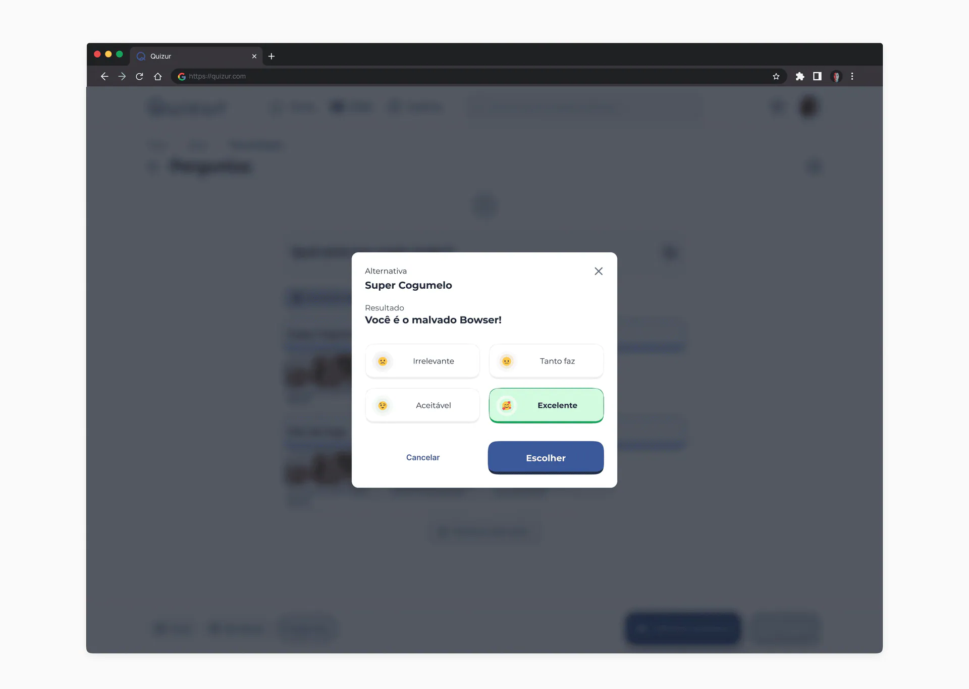 Personalidade UI 3.